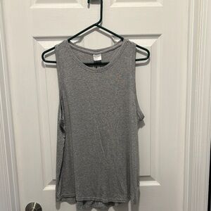 Athleta Gray Tank Top, size large. Removed tags but never worn.